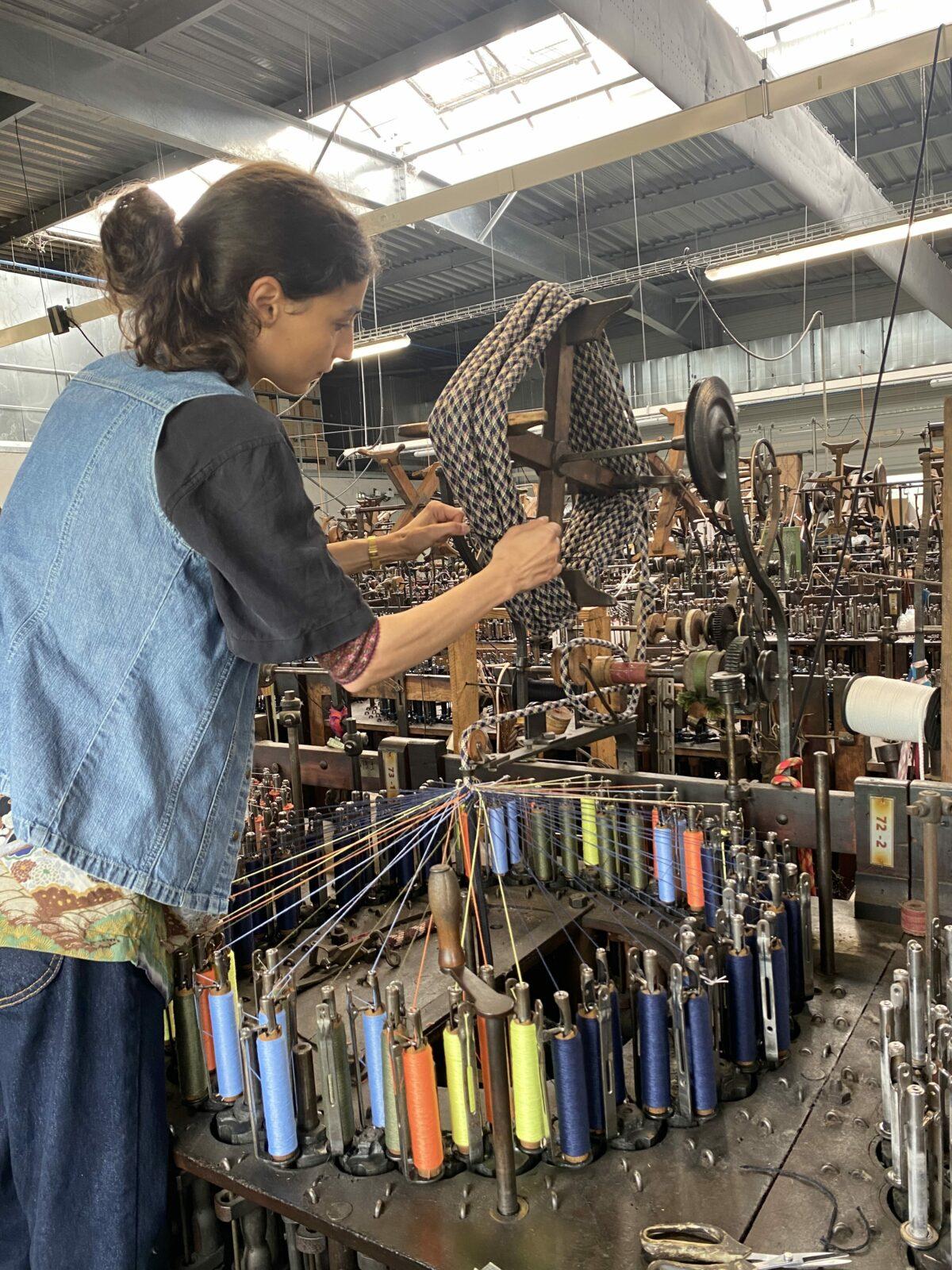 Création de corde pour la Paris Design Week SCF