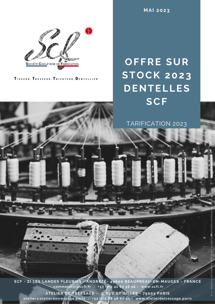 Catalogue offre dentelle SCF